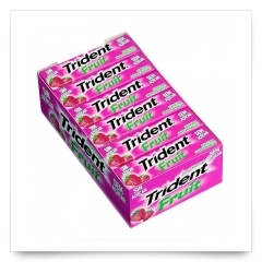 Trident Fruit Fresa Láminas de Trident
